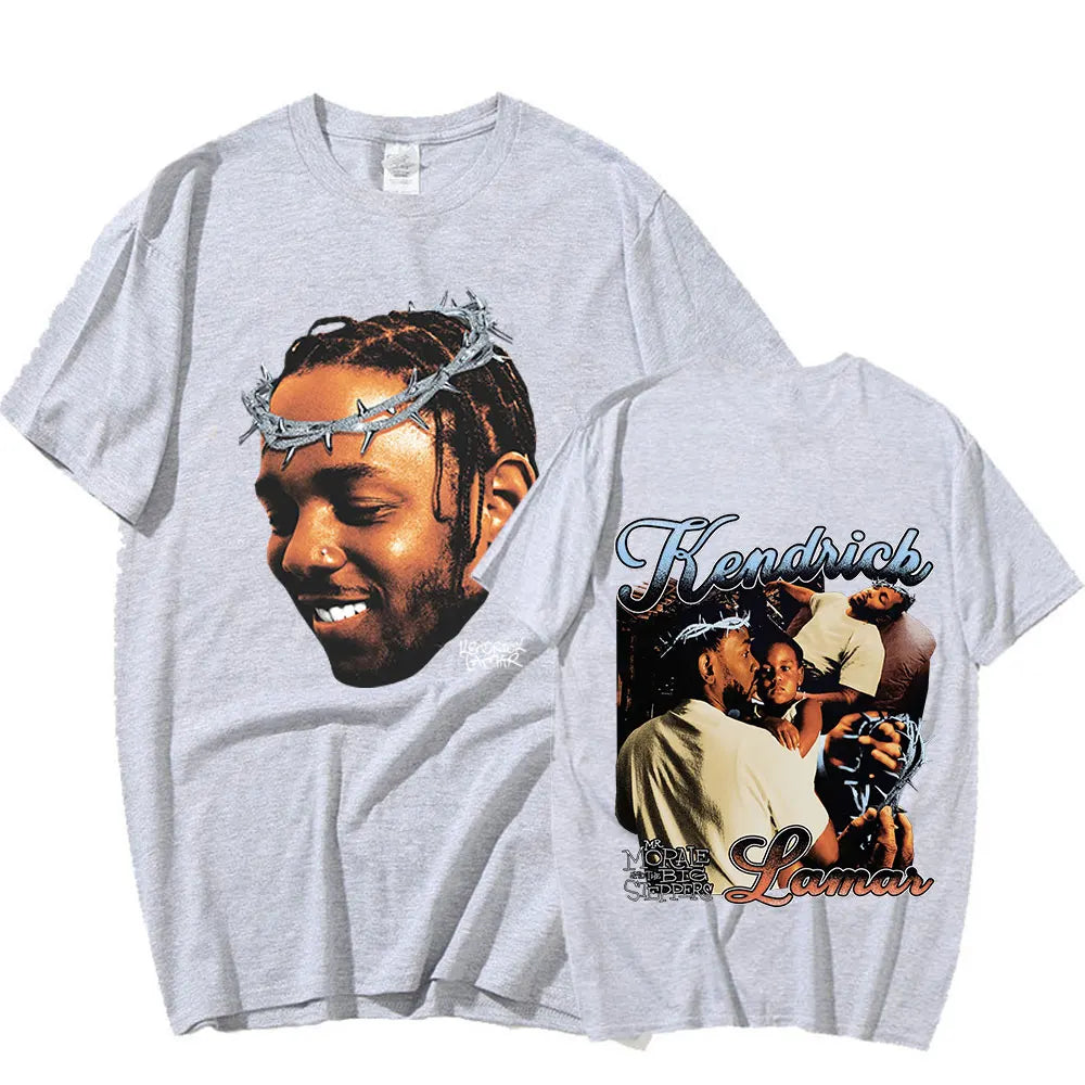 Kendrick Lamar "Mr. Morale & The Big Steppers" Vintage Graphic T-Shirt – Hip-Hop Streetwear Tee