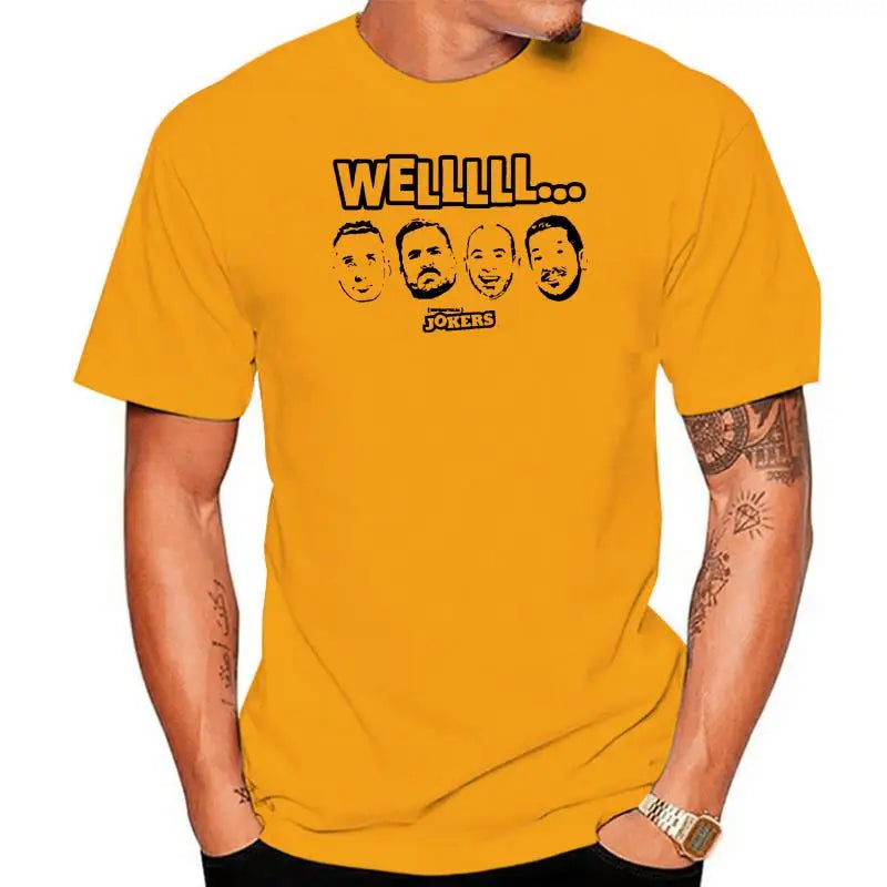 Impractical Jokers "WELLLL" T-Shirt – Official Fan Tee